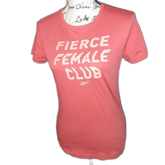 Reebok Tops - Reebok Small Fit Fierce Female Graphic T-Shirt NWT